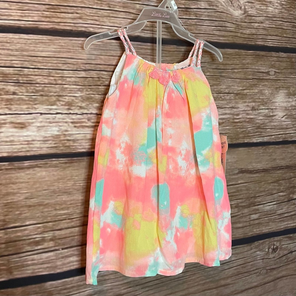 Dress 18M Little Lass Spring Easter Braided Straps Summer Church Wedding